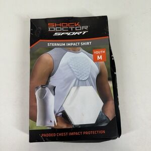 Shock Doctor Sternum Impact Shirt Size Youth Medium